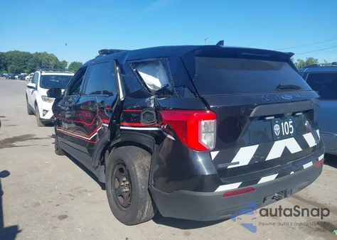 2024 Ford Police Interceptor from USA, damaged, VIN 1FM5K8AB9RGA61877